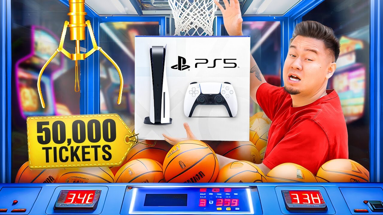 Заперт в аркаде, пока не выиграю PS5!
