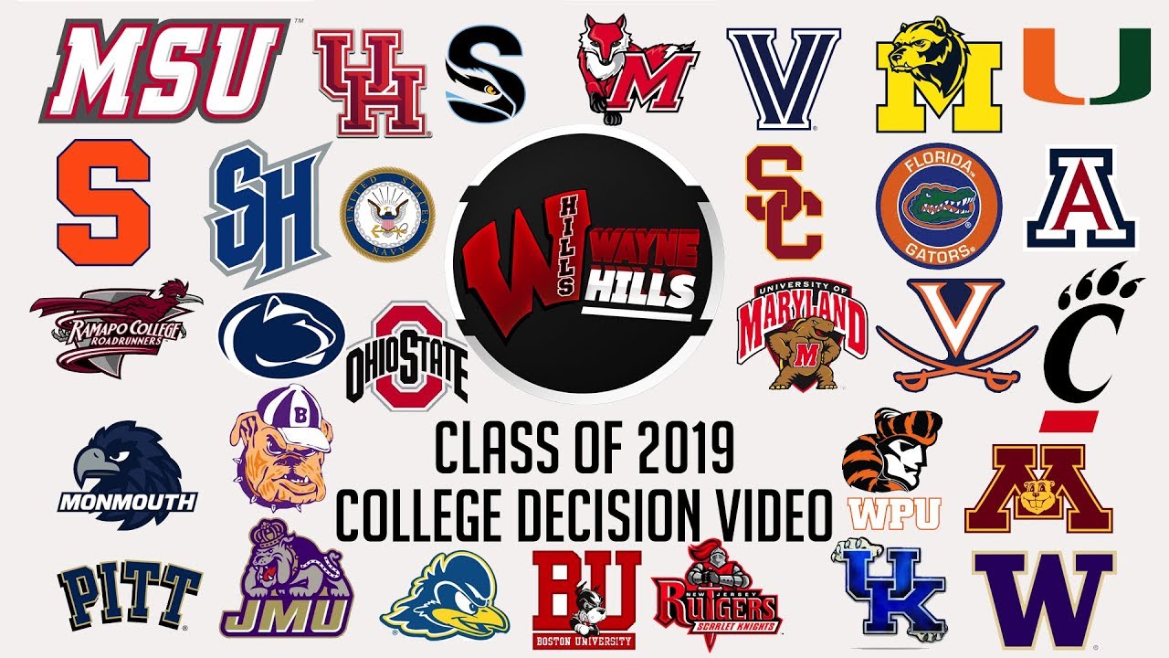Wayne Hills Class of 2019 College Decision Video