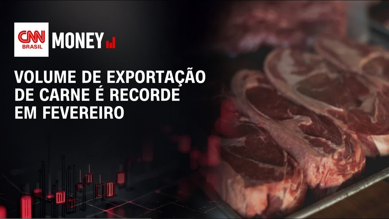 Volume de exportação de carne é recorde em fevereiro | CNN AGRO NEWS