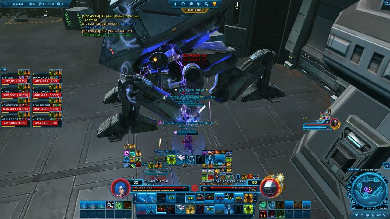 SWTOR 7.5.1: Surviving NiM Warlord Kephess (Defense Guardian)