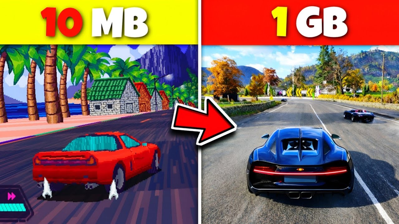I PLAYED 10 MB TO 1 GB CAR RACING GAMES FROM PLAY STORE