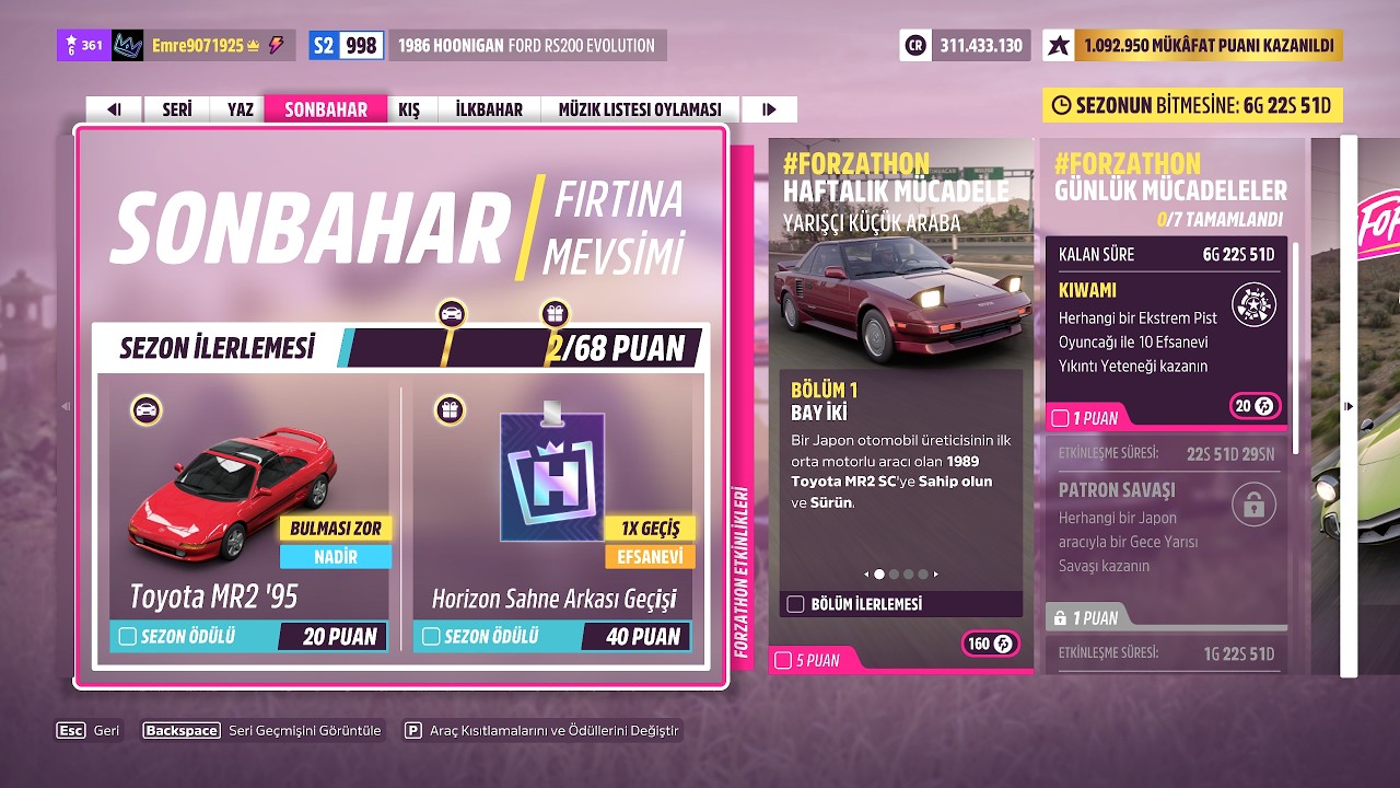 Forza Horizon 5 Series 57 Season Autumn