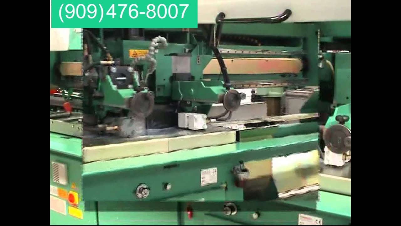 Quantum Machinery Group Pedrazzoli Horizon Brown 425 SA Automatic Tube Cutting Line