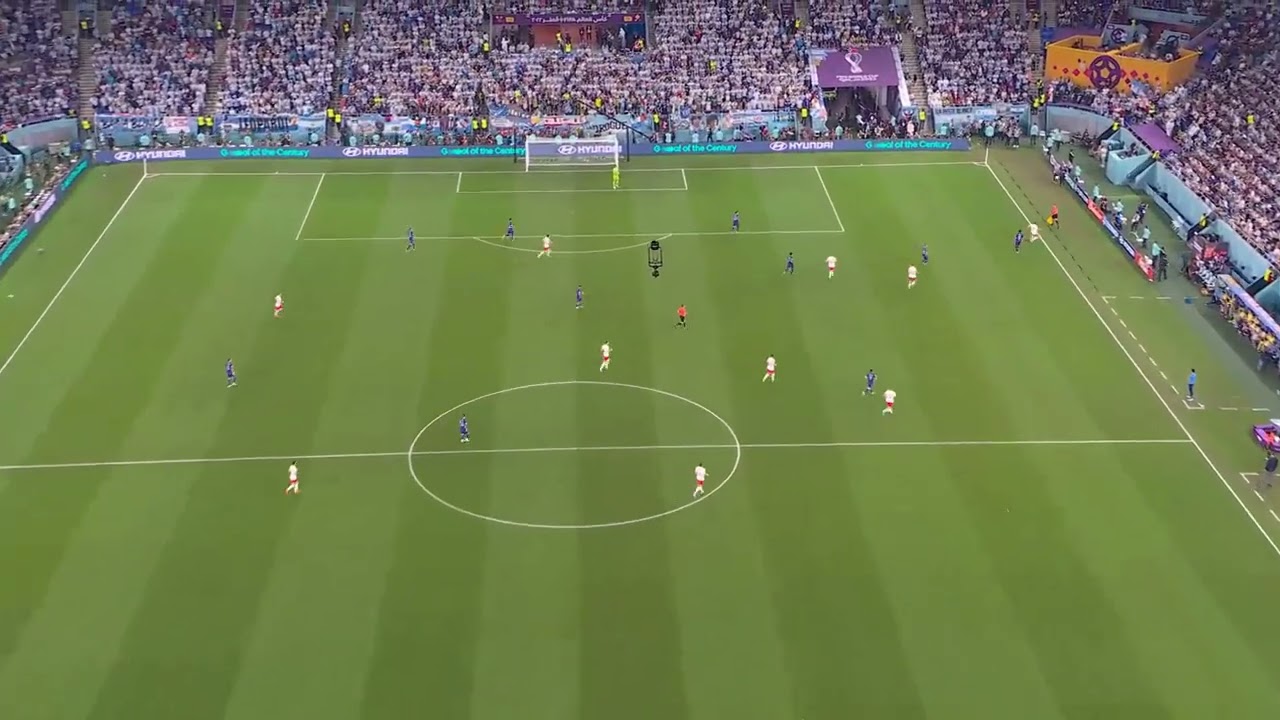 FIFA World Cup Qatar 2022 - Argentina vs Polonia - Partido Completo - Cámara Táctica