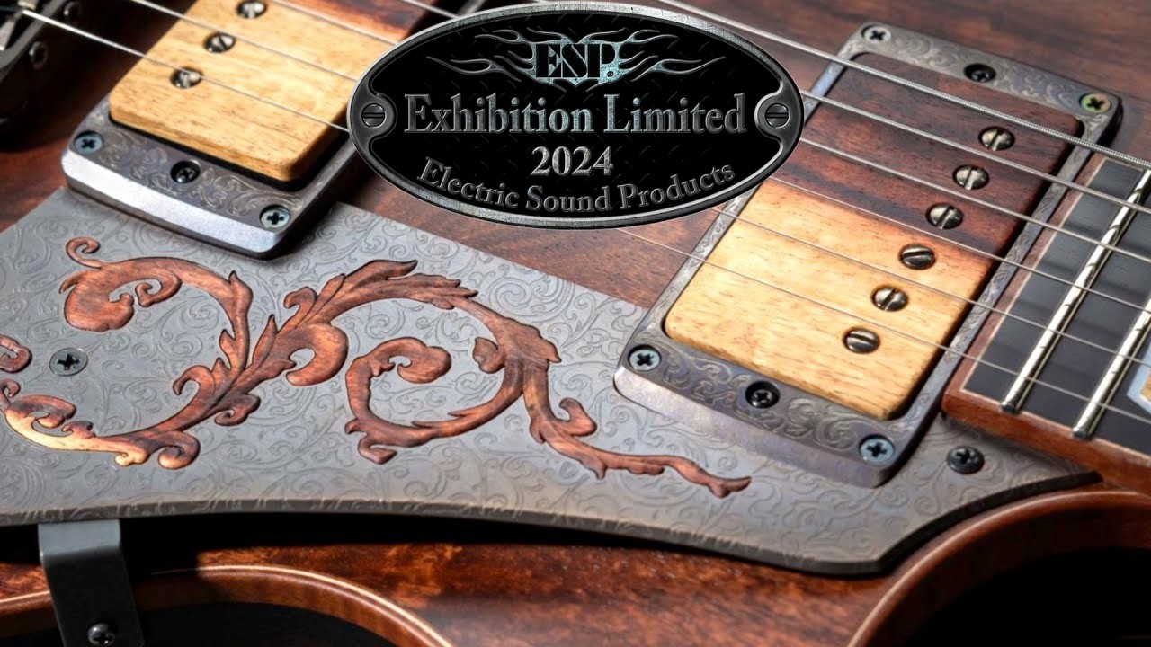 ESP создали несколько уникальных гитар! | Ограниченная серия Exhibition 2024