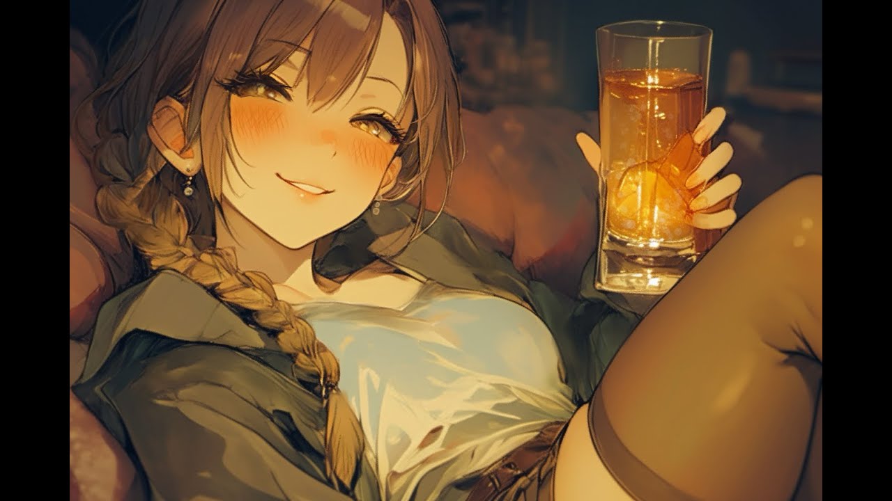【百合ASMR】失恋の夜、家飲みで甘えが止まらない女友達【まなづる屋℃-use最新作『トニック!!!』 冒頭12分ティザーMV】