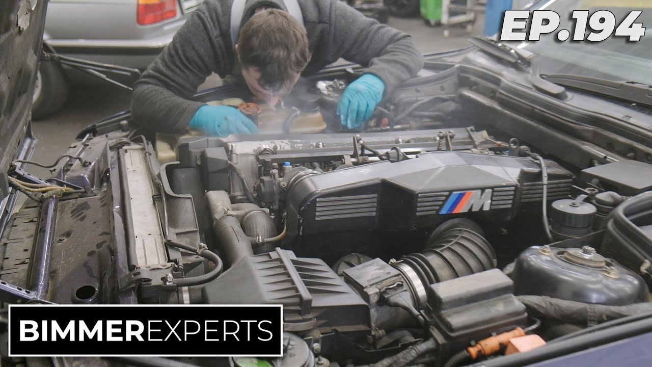 Bimmer Experts, Ep.194 - BMW E34 M5 felújítás.  A váltó a helyén, de indul a motor?