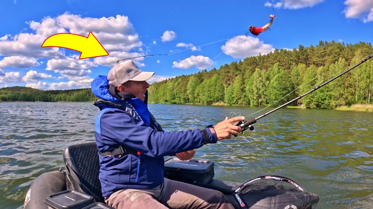 ZŁAMAŁEM WĘDKĘ !!! Pierwsza wyprawa na BELLY BOAT 2025 - szczupaki !!!