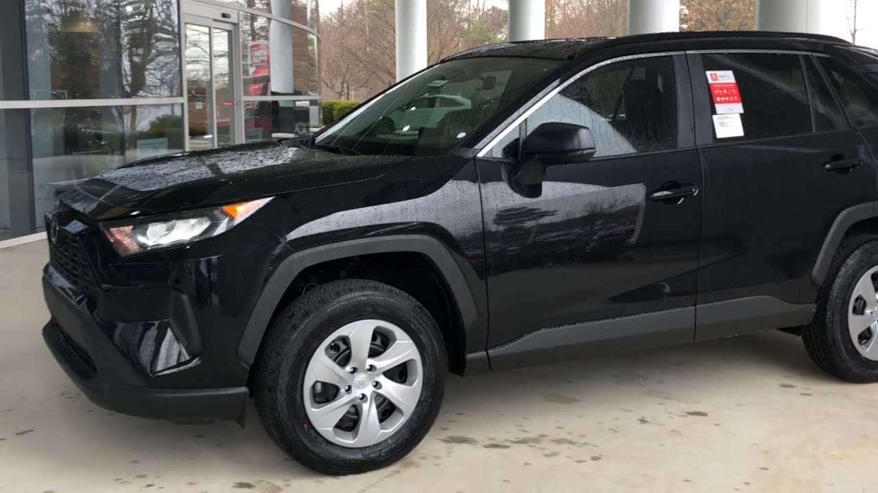 Key Highlights of 2020 RAV4 LE - Midnight Black w/Black Interior