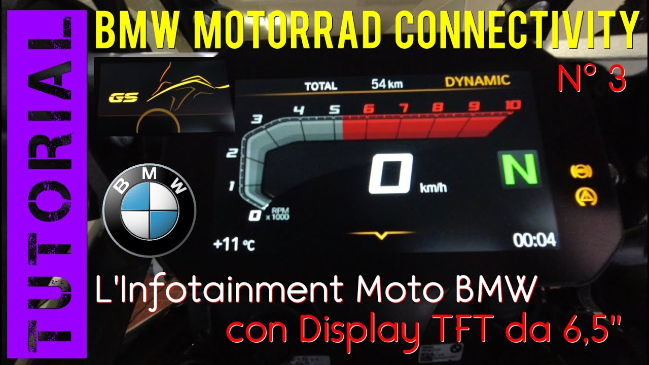 BMW CONNECTIVITY - Ep.3 - L'Infotainment delle moto BMW con Display TFT da 6,5