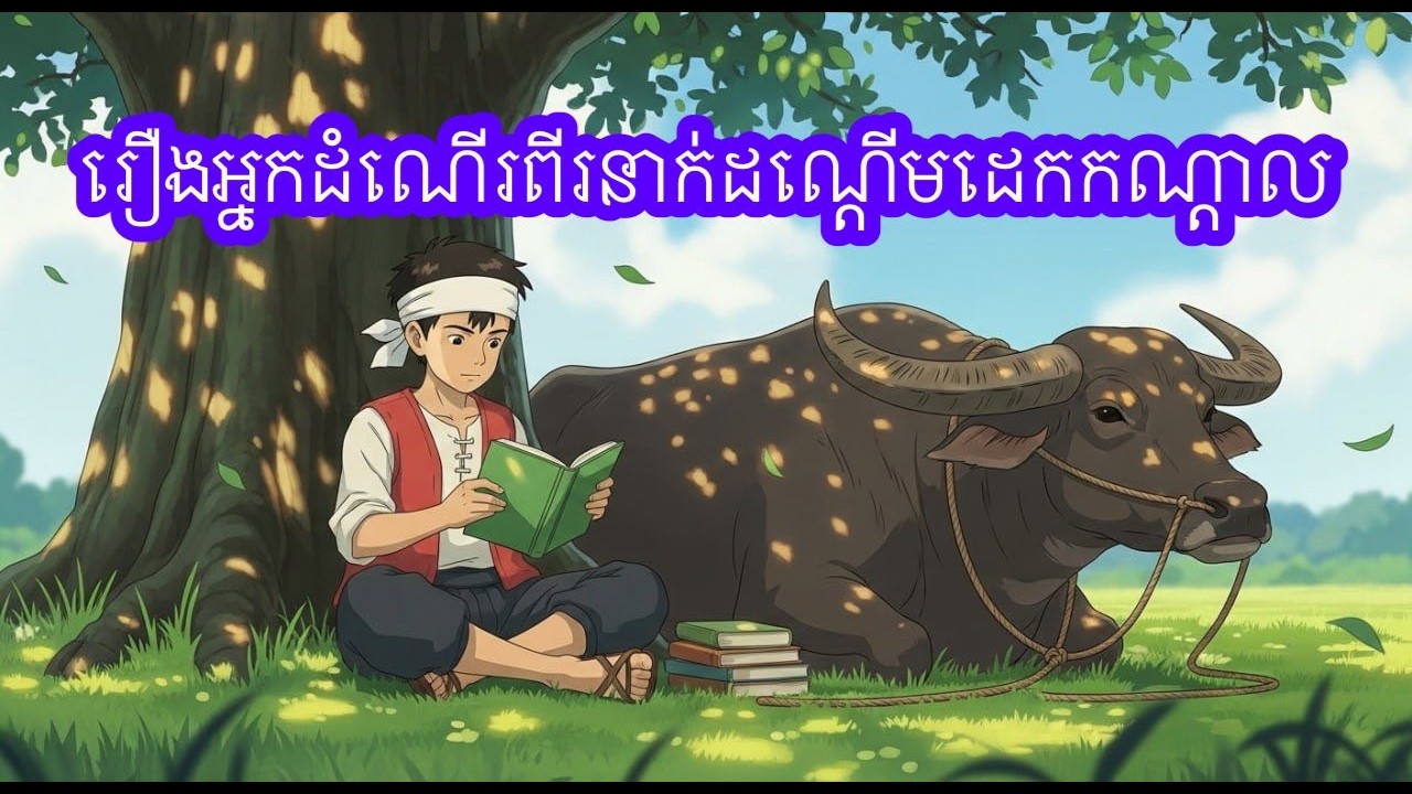 រឿងអ្នកដំណើរពីរនាក់ដណើ្ដមគ្នាដេកកណ្ដាល\ ប្រជុំរឿងនិទានខ្មែររាត្រីចូលគេង\Khmer fairy tales
