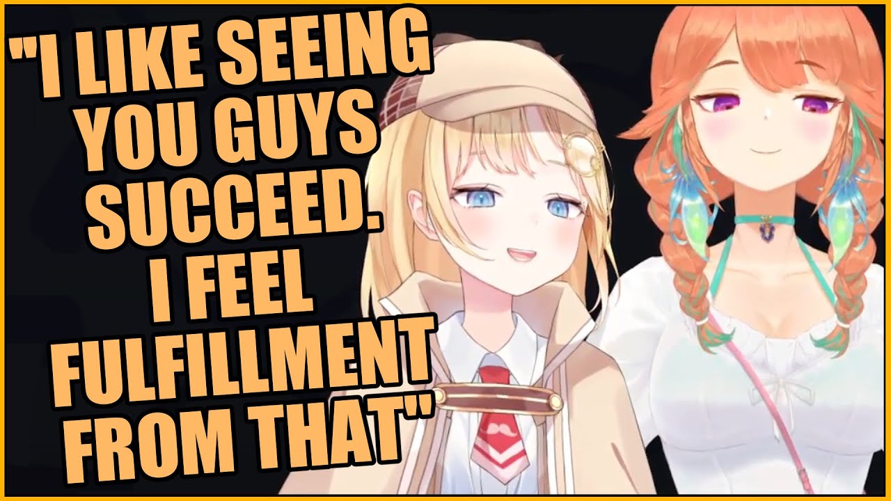 Amelia and Kiara have a really wholesome, heart-warming, TeeTee moment
