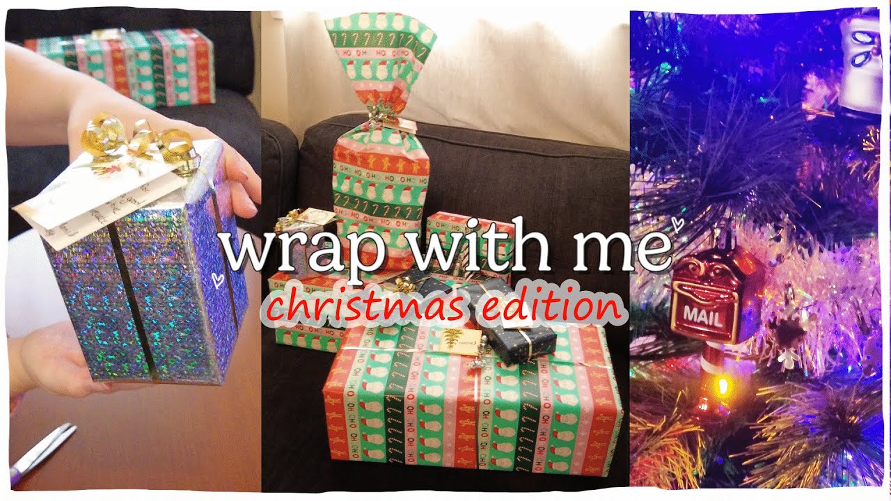 Last Minute Wrap With Me! 🎄 Gift Wrapping, Small Home Upgrades & Tree Setup