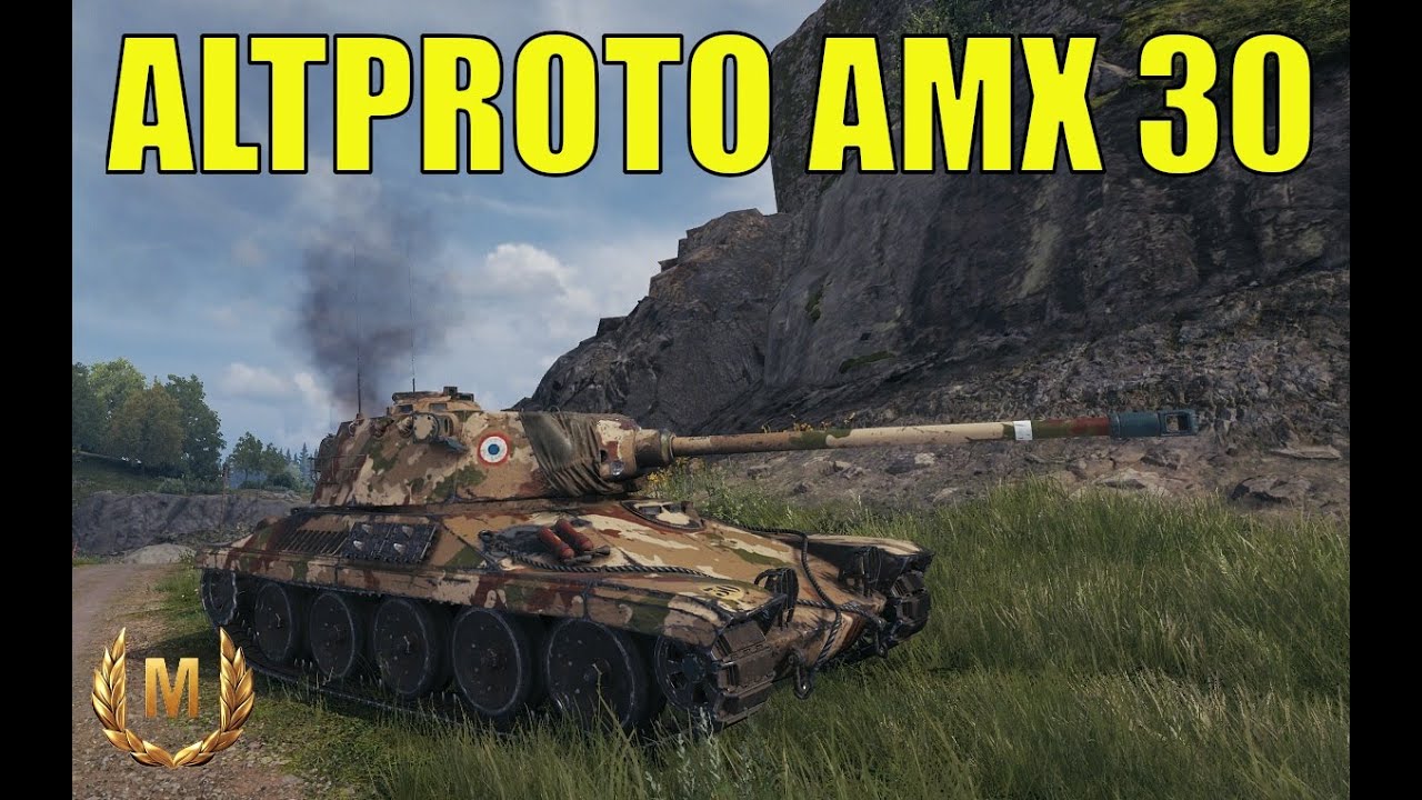 LE CHAR MEDIUM FRANÇAIS MÉCONNU ! (ALTPROTO AMX 30)
