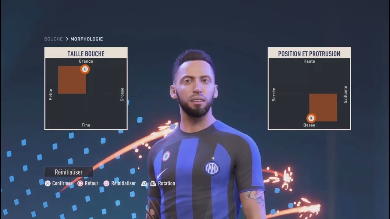 Look a Like Hakan Calhanoglu Pro club Fifa 23