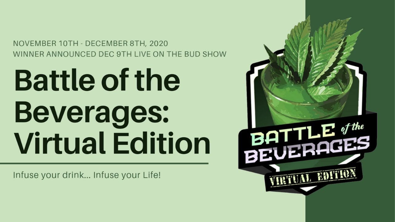 Battle of the Beverages the CBD Infused Beverage Competition Virtual Edition 2020