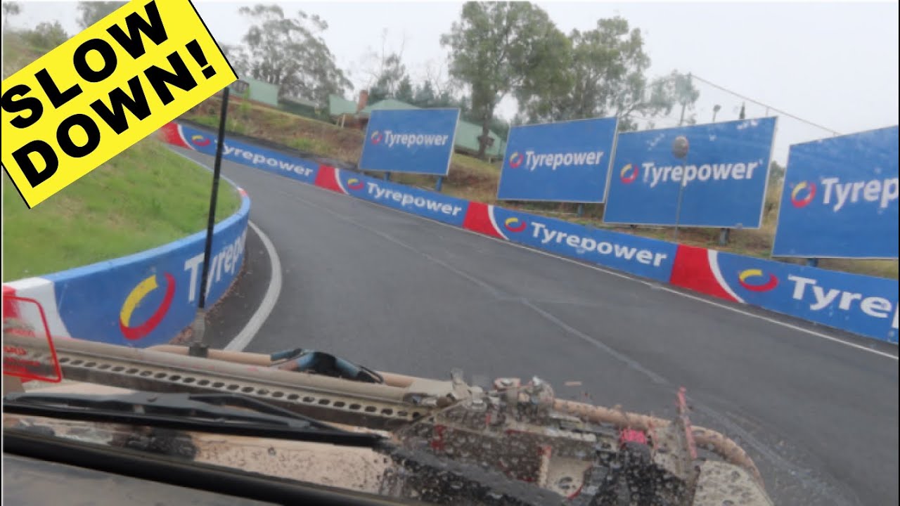 Land Rover Perentie Hitting The Race Track