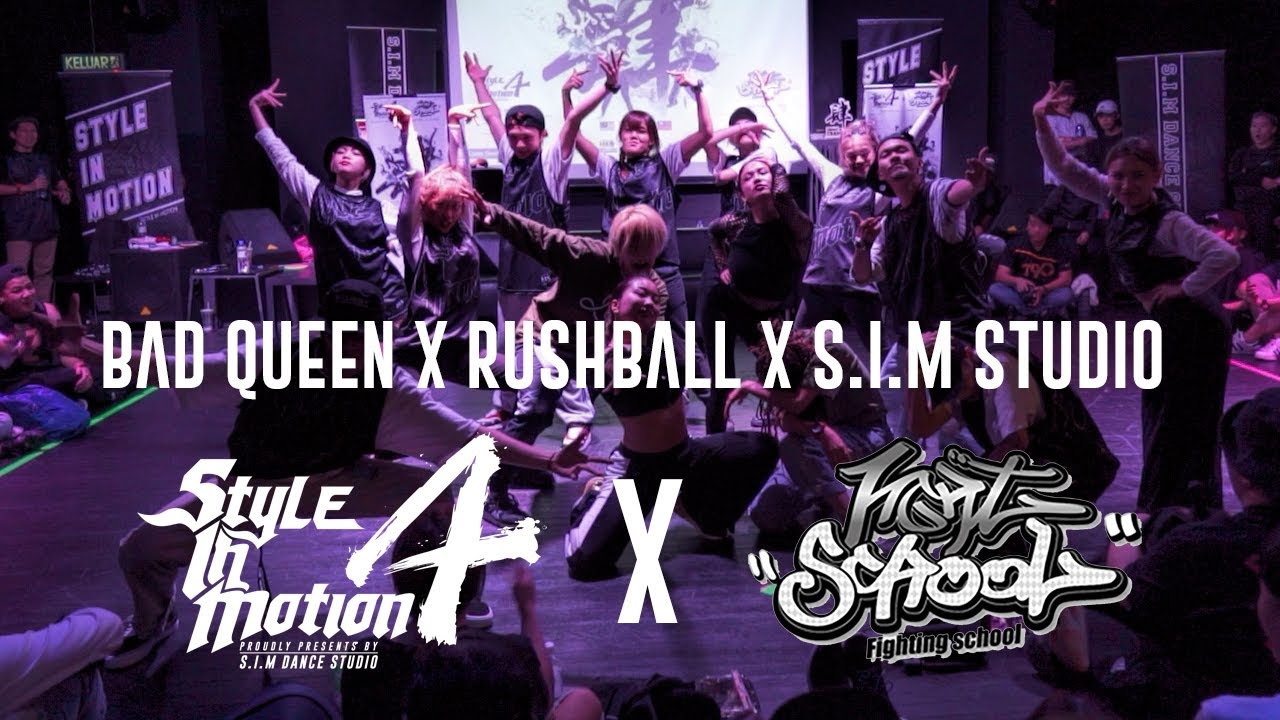 BAD QUEEN x RUSHBALL x SIM STUDIO | Showcase | Style In Motion 2017 x Fighting School