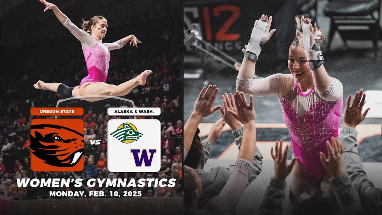 Oregon State vs. Alaska & Washington | Women's Gymnastics | Monday, Feb. 10, 2025 | ON-DEMAND