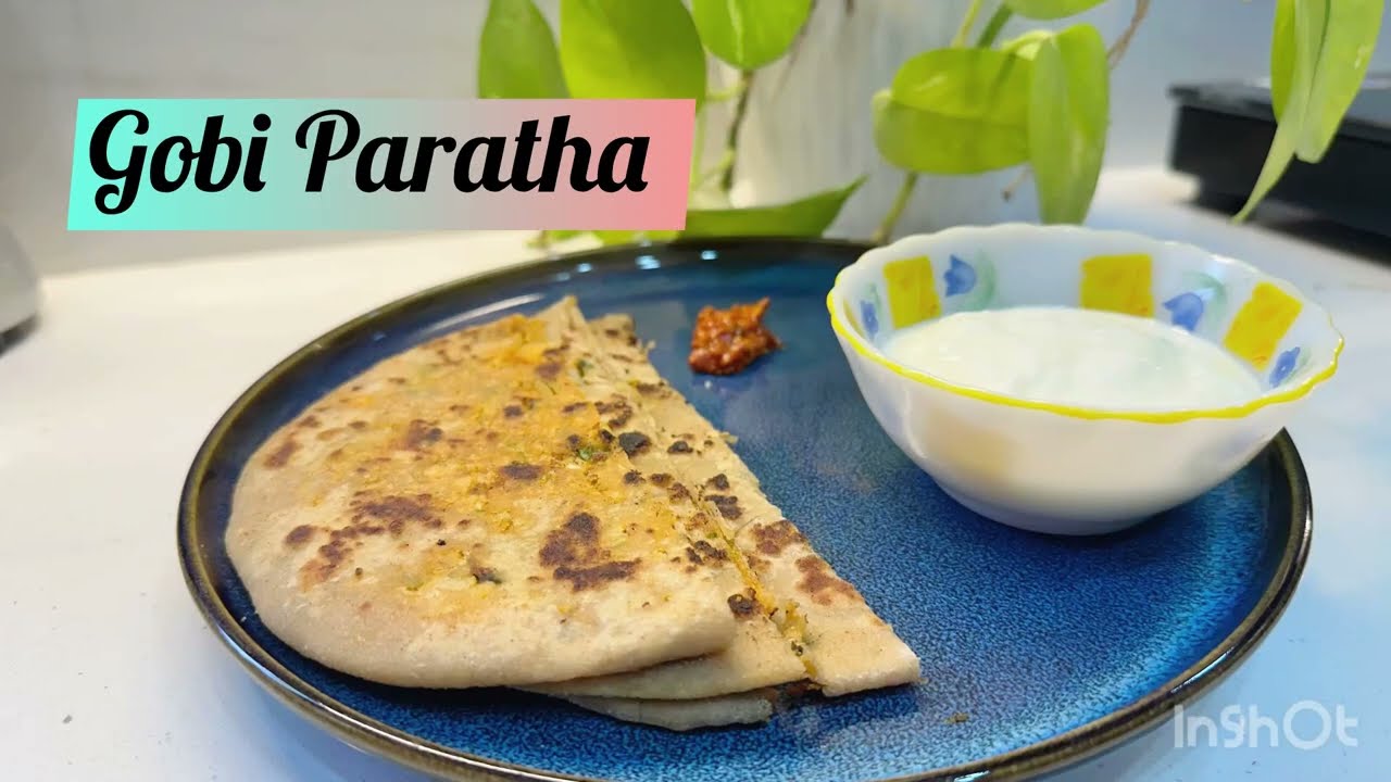 Healthy Stuffed Gobi Paratha | 100% Wheat Flour (No Maida)|Dhaba style|Tiffin box recipe 