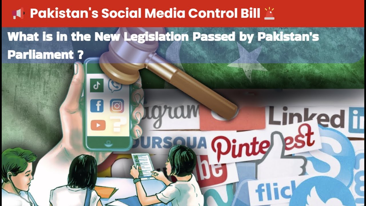 📢 Pakistan's Social Media Control Bill🚨New Legislation Passed by Pakistan's Parliament