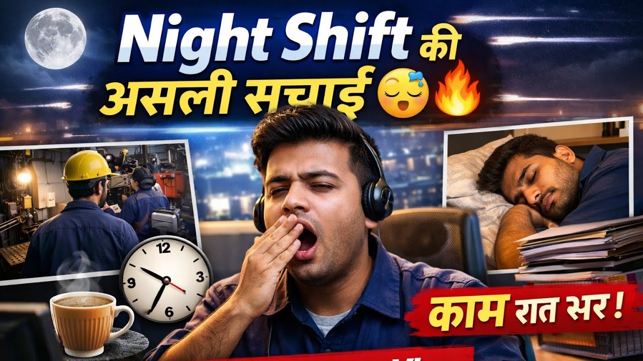 Night Shift की असली सच्चाई 😴🔥 | Real Life Company Vlog