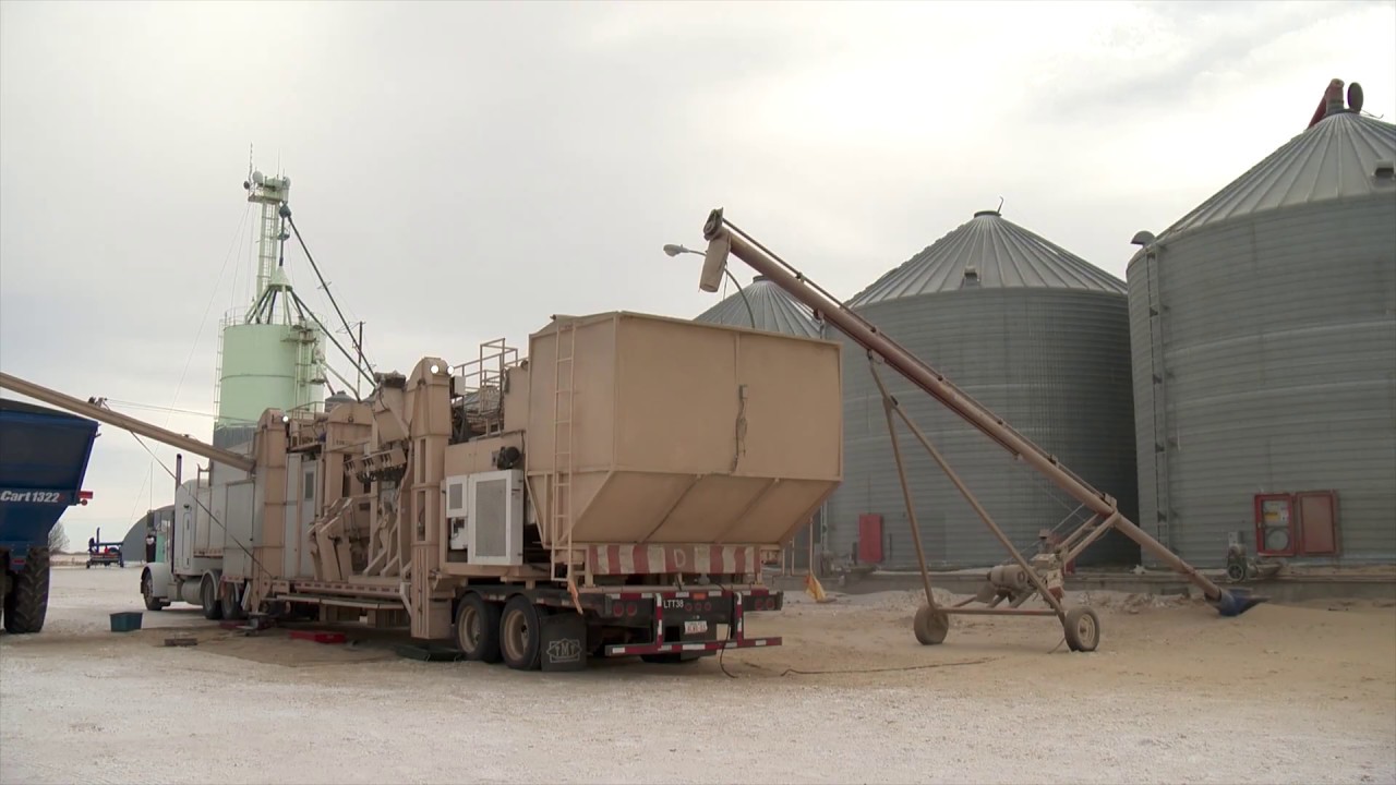 Mobile Grain Cleaning System