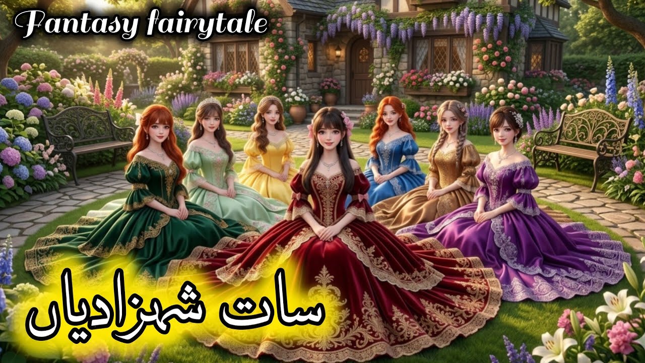 The Seven unfortunate Princesses 😟|| Urdu Story || Hindi Fairy Tales || #fairytalesstory  