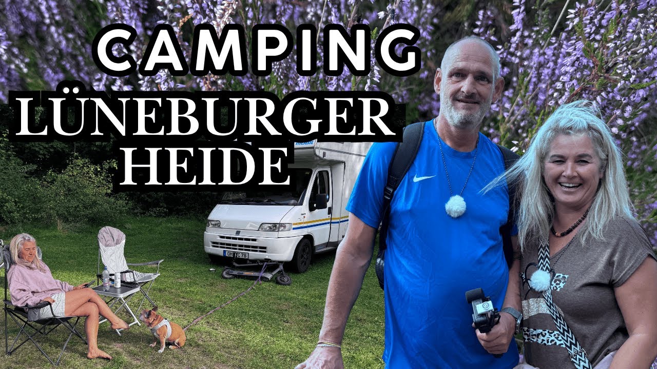 Camping Lüneburger Heide auf kostenlosen Stellplatz 👍🏻 Kurioses Camperverhalten 🤔