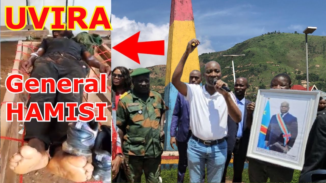 UPDATE UVIRA: video UMURAMBO WA GEN HAMISI MASUDI WANDAGAYE KU GASOZI, HABUZE AMAFARANGA NGO UHAMBWE