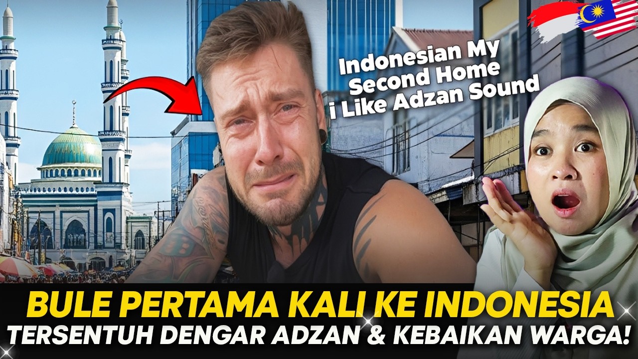 INDONESIA BIKIN TURIS RUSIA NANGIS! Kebaikan Warga & Suara Adzan Sentuh Hatinya!