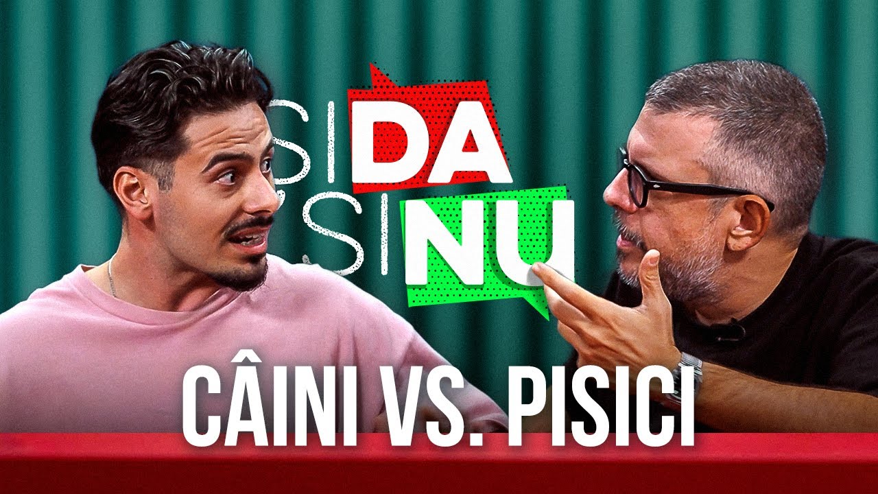 #TeamC&acirc;ini sau #TeamPisici? 🐶🐱 #comedybox