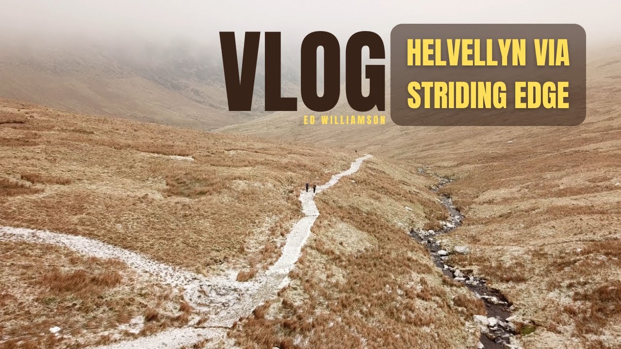 Helvellyn Via Striding Edge - The Lake District