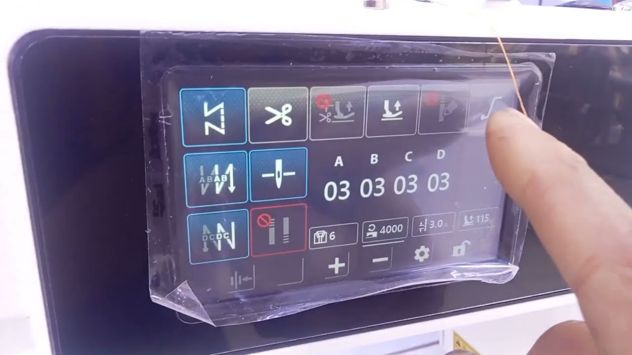 TUTORIAL DE RECTA JUKI DDL-8000.K