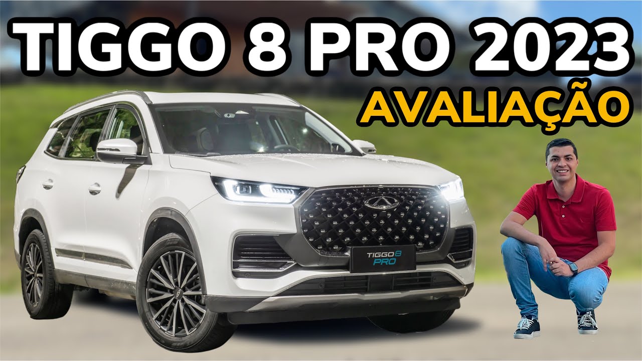 AVALIAÇÃO CAOA CHERY TIGGO 8 PRO 2023 - Falando de Carros