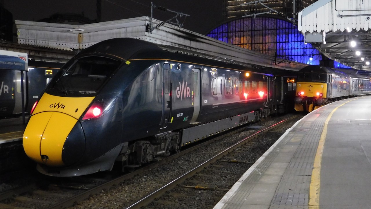 Trains at London Paddington - 16th February 2025