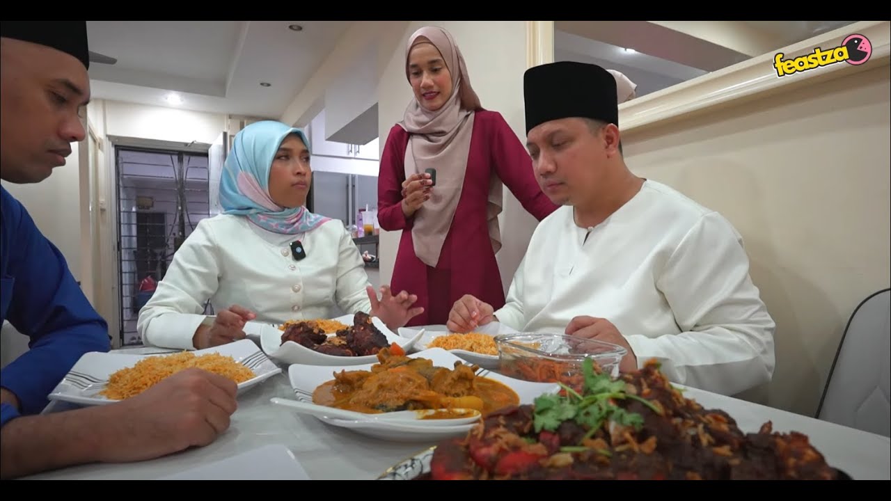 JOM JALAN RAYA DAN JAMU SELERA BERSAMA FIZA O & KC | FEASTZA O HARI RAYA SPECIAL