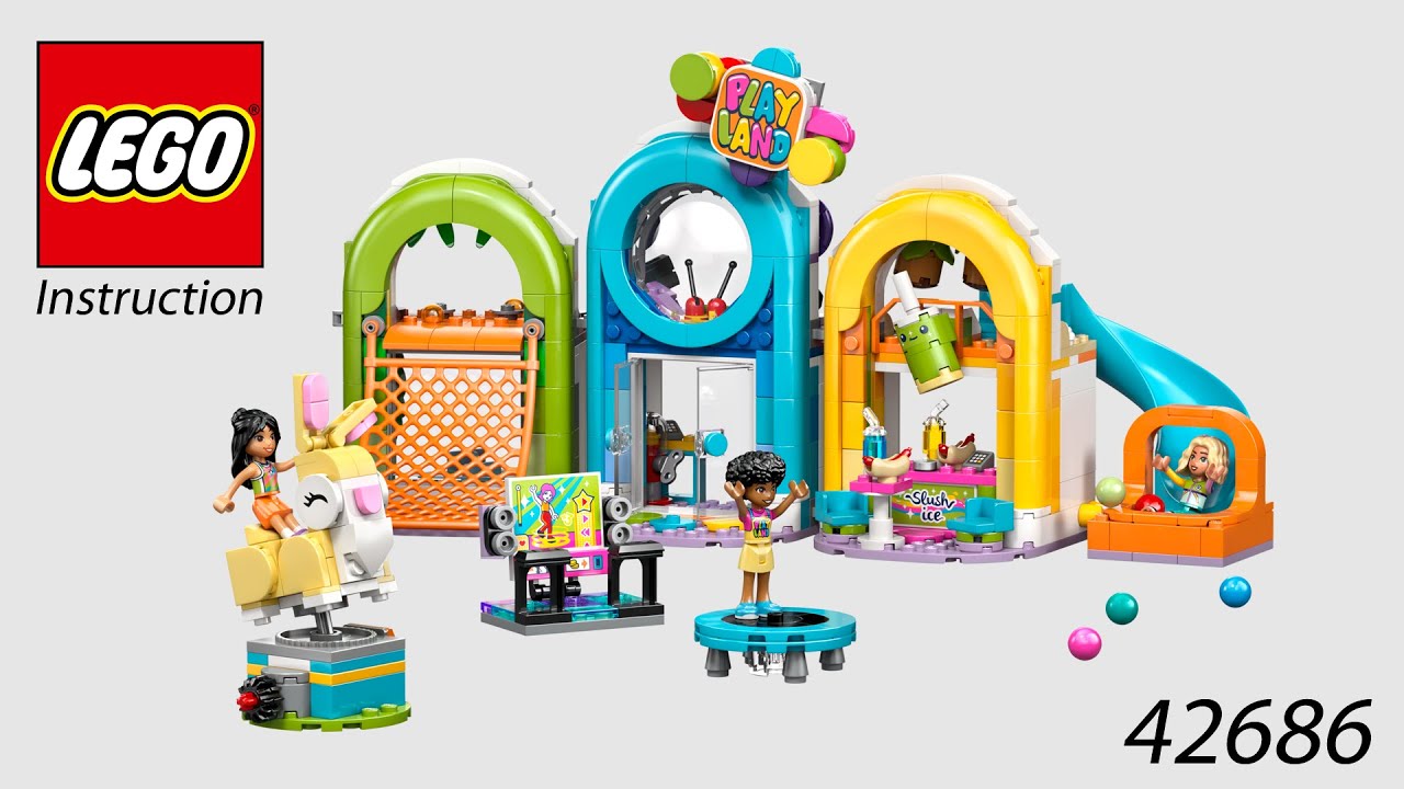 LEGO Instruction - Friends - 42686 - Fun Indoor Playground