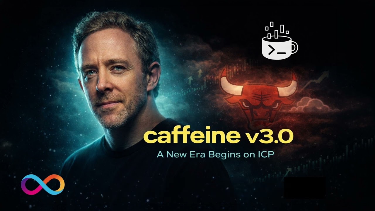 Dominic Williams: Caffeine v3.0 &mdash; A New Era Begins on ICP (DECENTRALIZED INFERENCE)  ♾️🤖🌎