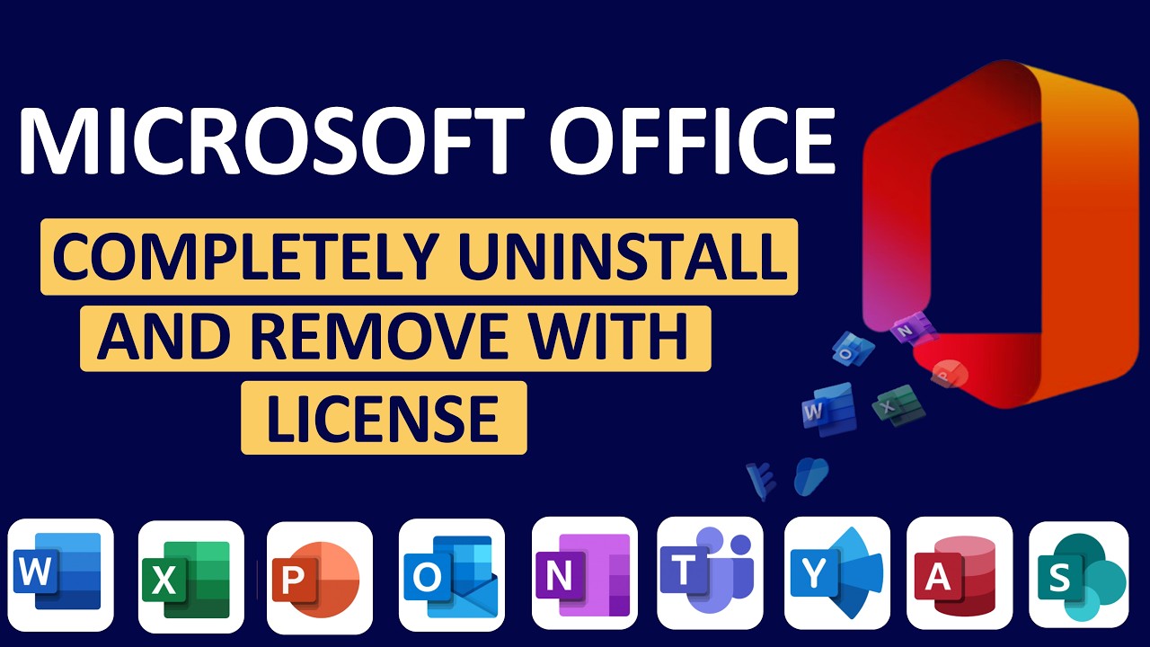 Как полностью удалить и удалить Microsoft Office с лицензией