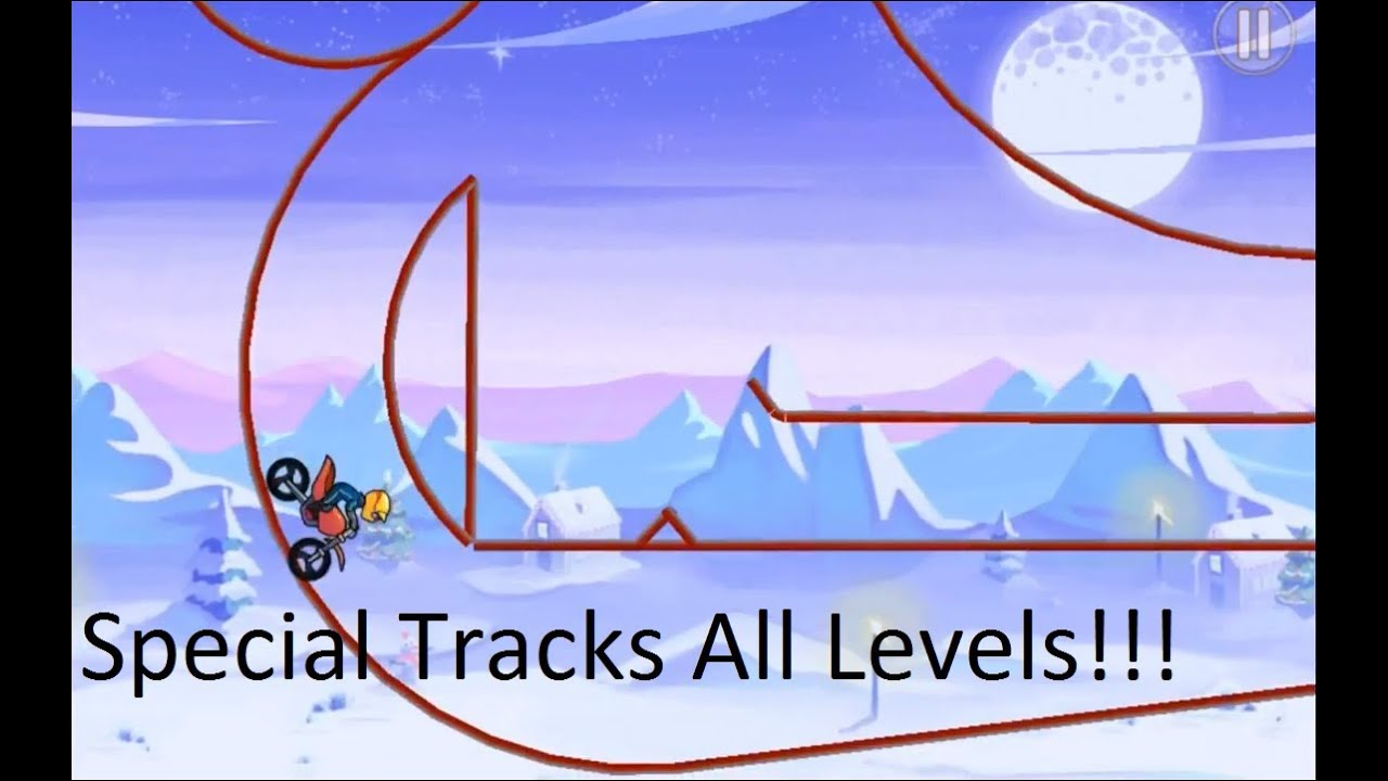 Bike Race: Special Tracks Normal Bike lvl 1-8 Three ★★★ All in one piece