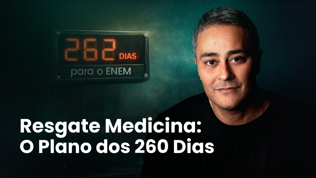 RESGATE MEDICINA: O Plano dos 260 Dias para o Enem | Live com Jubilut
