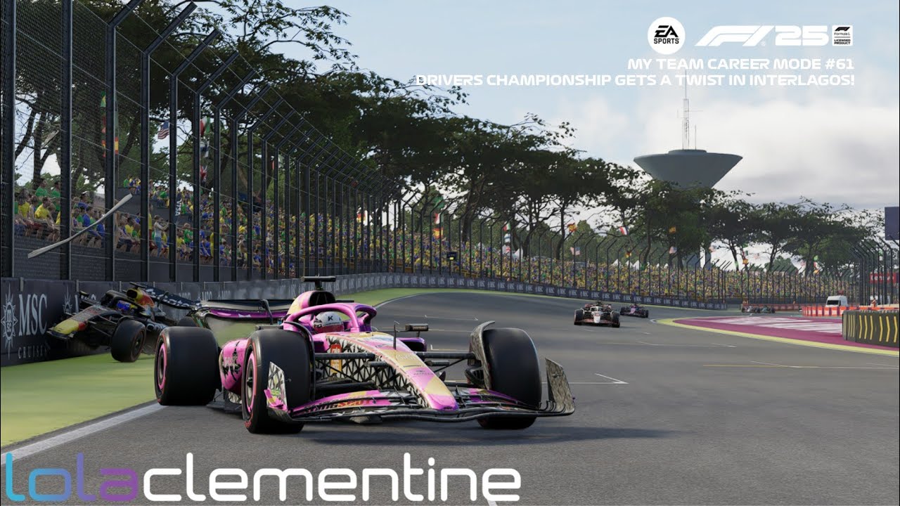 F1 25 My Team Career Mode - Part 61 - Drivers Championship gets a twist in Interlagos!
