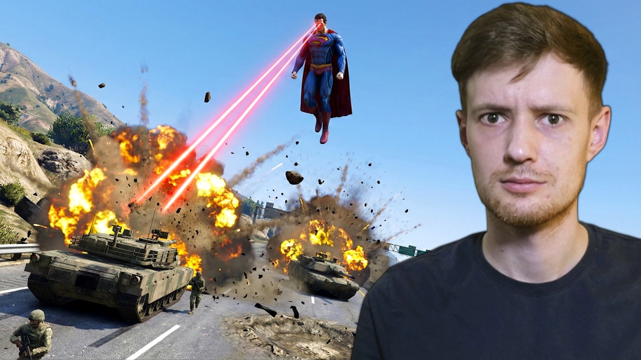Superman lettem a GTA V-ben!