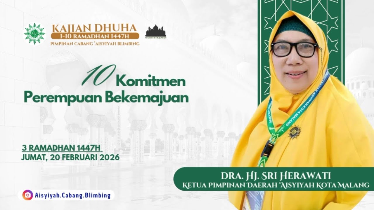 🌙✨Kajian Dhuha 3 Ramadhan PCA Blimbing🌙✨