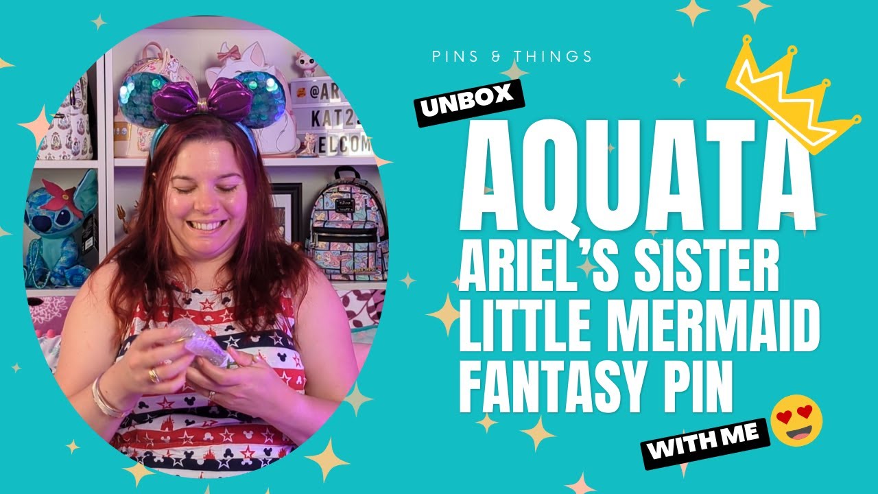 Disney unboxing! The Little Mermaid Fantasy pin | Who is this pin designer?!