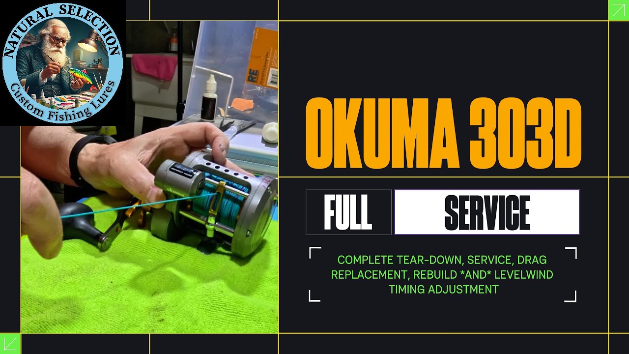 Okuma CW 303D Reel Service and Timing
