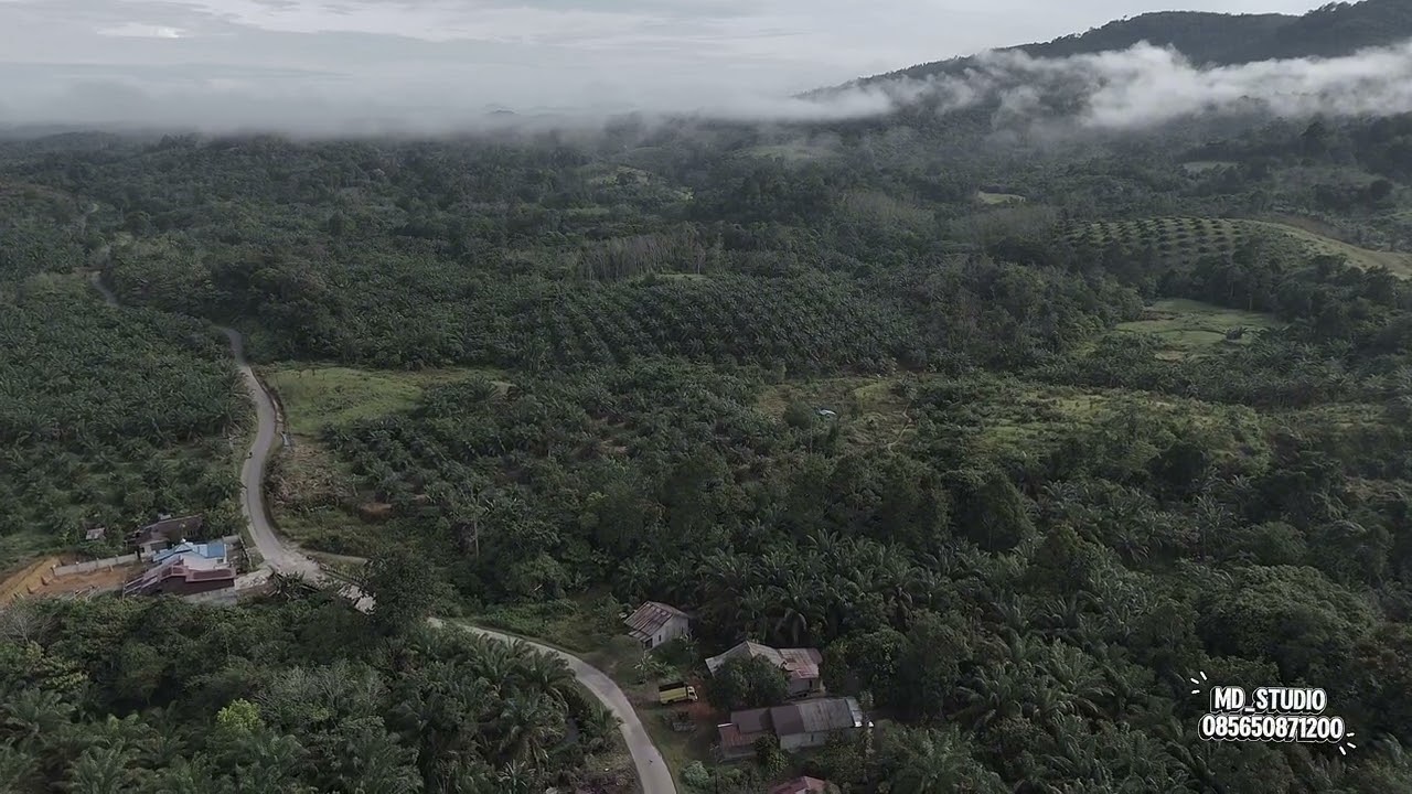 Dji Flip drone Kalimantan Barat Viral Desa Pawis yang terkenal dengan keindahan alam nya 