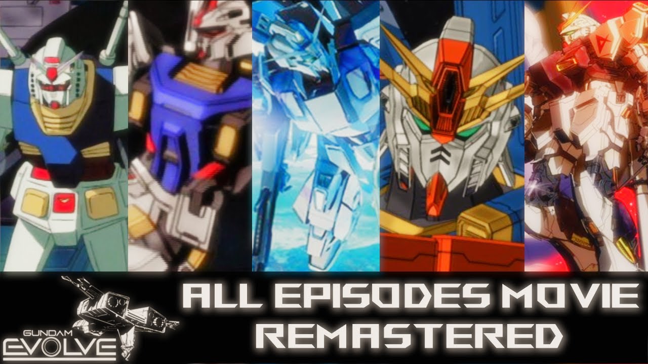 Gundam EVOLVE Remastered - All Episodes (2001-2007) [English Subbed]