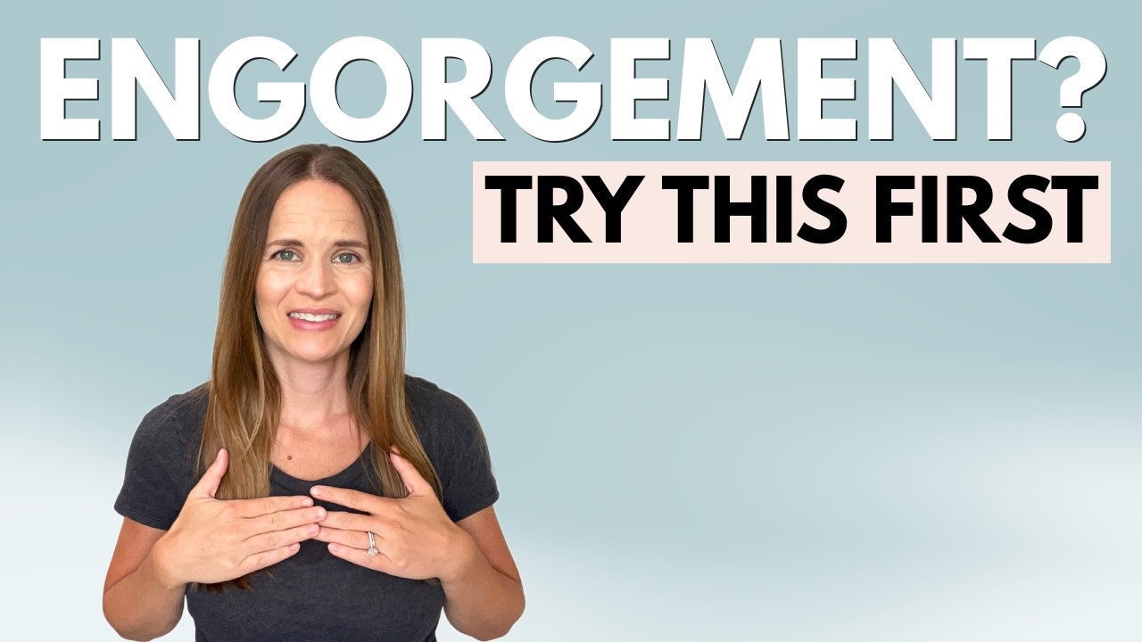 RELIEVE Breast Engorgement FAST with Lymphatic Massage!